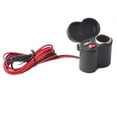 thumbnail image 1 of Port d'alimentation USB 12-45 V pour téléphone, prise allume-cigare pour moto, scooter, 1 of 4
