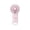 A002- Pink, variant on Handheld Rechargeable Mini Fan Cute Animal Pattern 3 Speed Adjustable Music Function 1 Hour Runtime Pink One Size 1 Pack