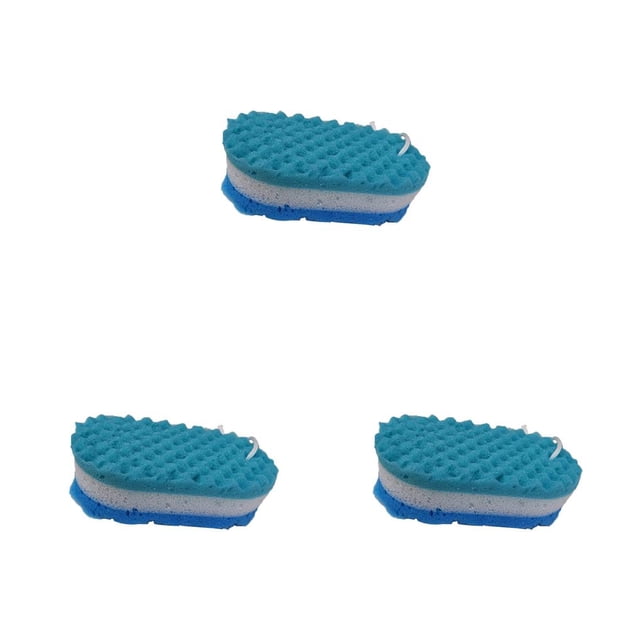 Naiovety Esponja exfoliante para baño, depurador de baño, herramienta de limpieza, eliminador de piel muerta, fabricación de burbujas, depurador de Type1 NO1 Naiovety CBP270995