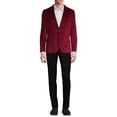 thumbnail image 2 of Billy London Men's Velvet Blazer, 2 of 6