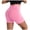 a20-Pink, variant on KPOPLK Women's Biker Shorts 2.5" No Front Seam High Waist Hidden Scrunch Workout Gym Yoga Running Shorts,Pink,Size L