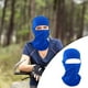 thumbnail image 4 of Máscara Facial Ligera, Pasamontañas, Casco, Protección Solar, Máscara de Ciclismo, Bufanda, Prueba de Viento, Gorra para iar, Deportes, Mo Azul Soledad Cubierta de cara completa, 4 of 10