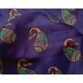 thumbnail image 4 of oneOone Silk Tabby Fabric Paisley Block Print Sewing Fabric BTY 42 Inch Wide, 4 of 4