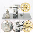 thumbnail image 2 of Stirling Engine Model Science Experiment Physics Experiment Generator Model Science and Education, 2 of 7