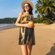 thumbnail image 3 of Balery Cool Sunglasses Elephant Art Vestidos de verano para mujer con estampado: vestido holgado sin mangas, vestido playero informal y cómodo para días calurosos., 3 of 7