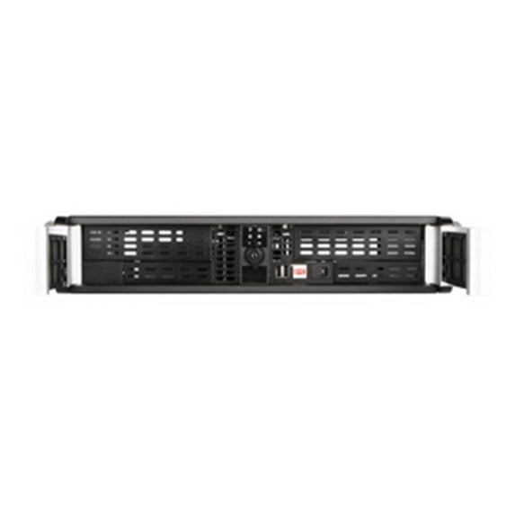 2U Compact Stylish Rackmount Chassis, Silver