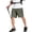 FI87_Army Green, variant on Men's Cargo Shorts Quick Dry Ice Silk Shorts Lightweight Knee Length Pants with Multi Pockets Light Green 2XL