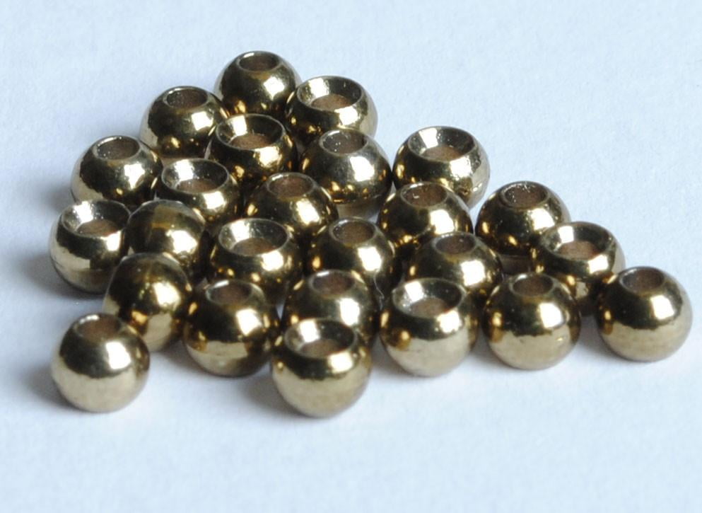 50 Fly Tying Brass Beads Gold size 1//16 FREE SHIPPING