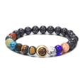 thumbnail image 2 of SmartBy Solar System Bracelet Natural Stone Beaded Bracelet Universe Eight Planets Jewelry Accessories Best Friends Gift for Him Her Men Women, 2 of 7