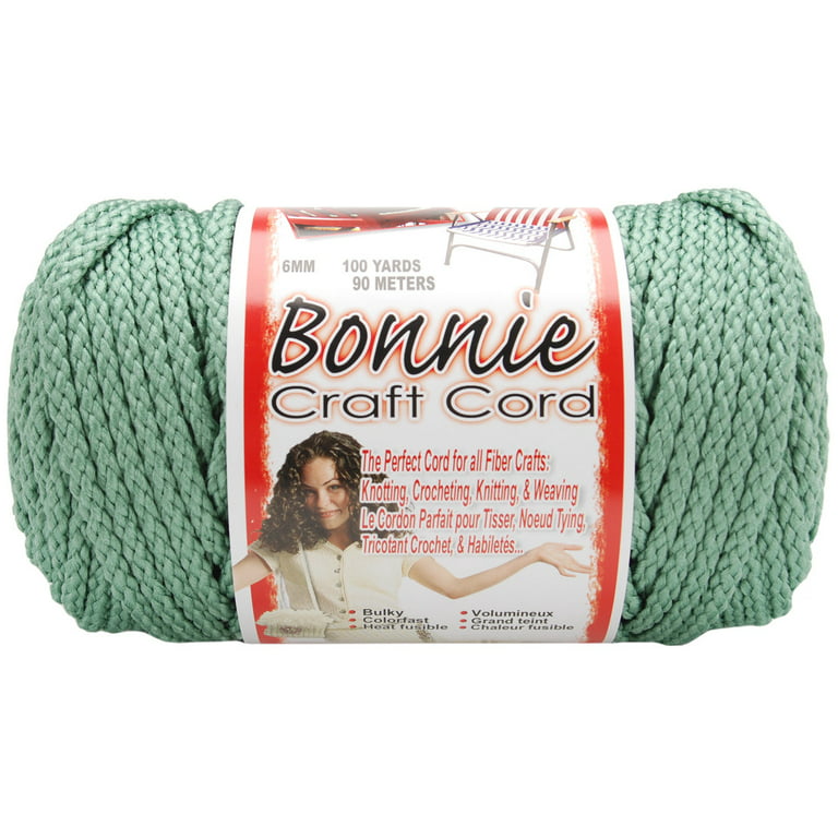 Bonnie Braided Craft Cord 4 Mm 100 Yards Long Flesh Colored