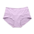 thumbnail image 5 of ibuvkizy Panties for Women Solid High Waist Tummy Controlling Warm Underwear Sexy Underwear Briefs,Women Panties,Womens Underwear, 5 of 5