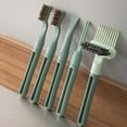 thumbnail image 4 of Multifunctional Cleaning Brush Set | Hair Removal, Cushion Massage, Kitchen Stove Scrubber | 5-Piece | Double Head, Straight Shovel, Metal Brushes | Compact, Hangable, Colorful Green, 4 of 9