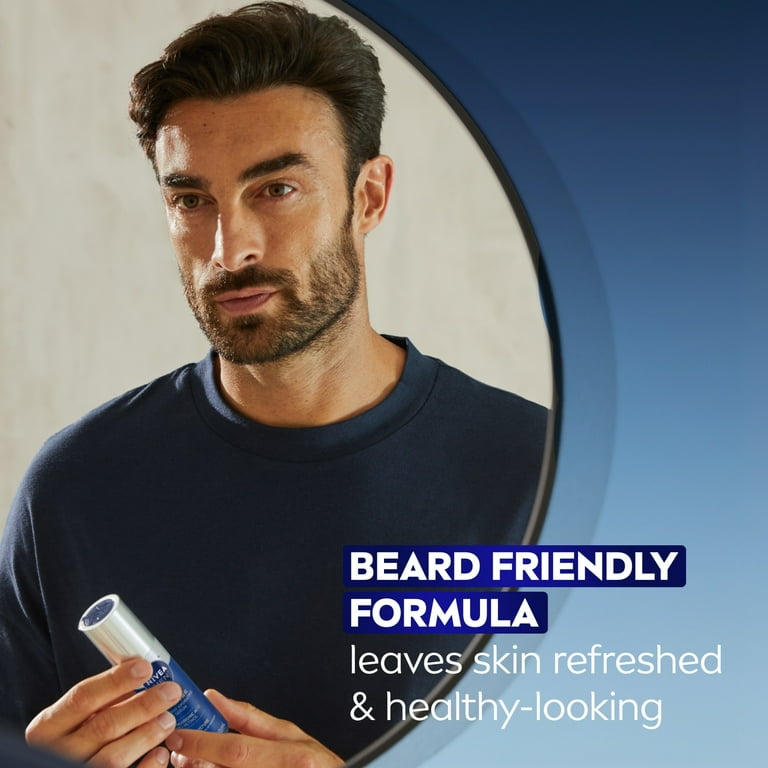 NIVEA MEN Age Defense Instant Hydrating Face Serum, Hyaluronic