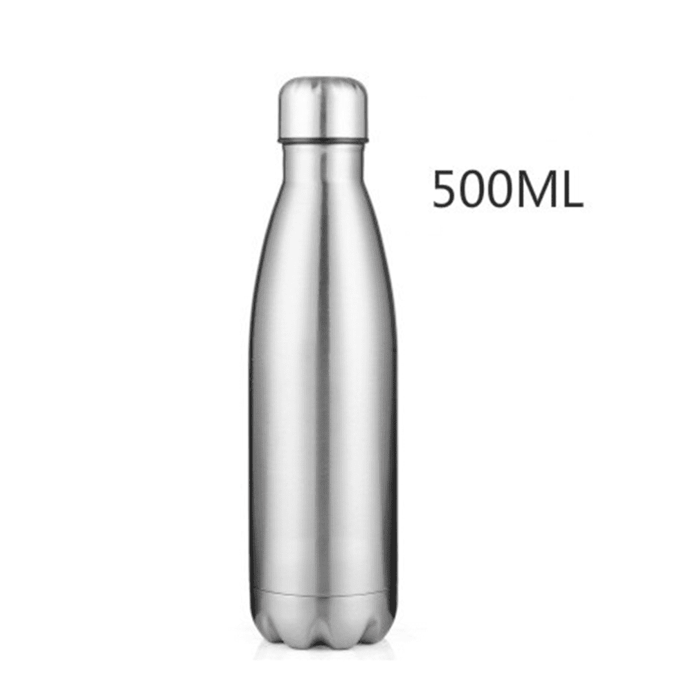 UK Camouflage 500ml Water Bottles Vacuum Insulated Flask Thermal Chilly Hot/Cold