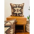 thumbnail image 4 of Gahilot International Throw Pillow Cover Set of 2 Solid Cushion Covers Wool Jute Kilim Pillowcase for Chair Bench Cream 18 x 18 inch, 4 of 5