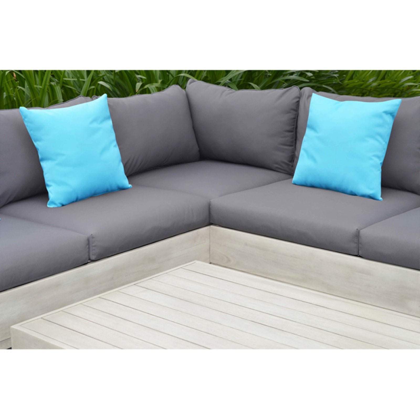 Ove Decors Beranda 3 Piece Wood Sectional Patio Set Com Ove Decors Beranda 3 Piece Wood