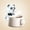 Panda, variant on Cooling Clip-On Mini Fan for Cup & Bowl,Cute Elephant Animal Fans Coffee Chiller,Portable Hanging Mug Fan for Iced Coffee Soup Drinks,Rechargeable Fast Air Blowing (Panda)