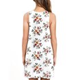 thumbnail image 4 of Vestido de tirantes de camisola con estampado de manga corta con estilo de verano para mujer OAVQHLG3B Store lin121212, 4 of 5