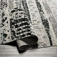 thumbnail image 4 of Lavadora White/Grey 5'3" x 7' Global Machine Washable Rectangle Area Rug, 4 of 6