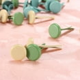 thumbnail image 2 of 100pcs Assorted Push Split Pins  Paper Fasteners Scrapbooking Drawing Cork Board, 2 of 6