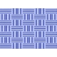 thumbnail image 1 of Ahgly Company Indoor Rectangle Patterned Royal Blue Area Rugs, 7' x 9', 1 of 6