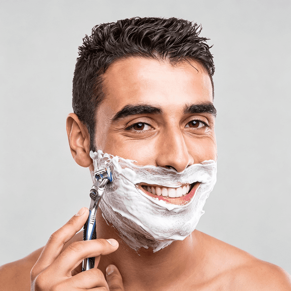 XIBUFE Thicken Shower Mirror Fogless for Shaving,Large 11.1X8.1 in Anti Fog Shaving Mirror No Fog Free Holder No-Drilling Waterproof Small Wall Mounted