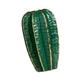 thumbnail image 2 of Ceramic Vase Star Fruit Shape Vase Minimalist Durable Decorative Modern Tabletop Green Tall, 2 of 9