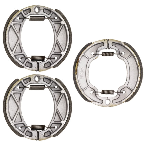 Niche Semi-Metallic Brake Shoe Set for Yamaha Grizzly 125 Motorcycle MK1002673