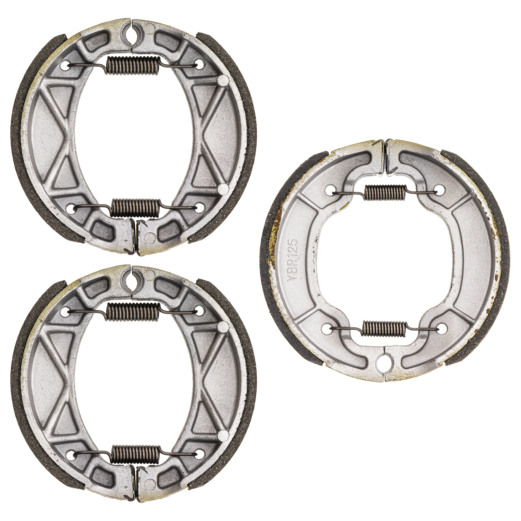 NICHE Brake Shoe for Yamaha G6S PW80 XT125 TTR90 TW200 TTR125L YZ80 AT3 YZ100 4BE-W253E-00-00 Rear