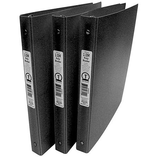 Black Poly Binder
