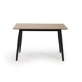 thumbnail image 1 of Mesa rectangular con 4 sillas Alterego ORBE Negro, Natural, Gris, 1 of 4