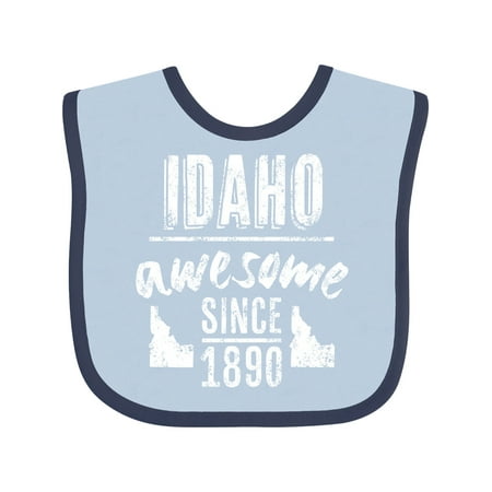

Inktastic Idaho Awesome Since 1890 Gift Baby Boy or Baby Girl Bib