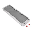 thumbnail image 2 of Ccdes Aluminum Radiator Heat Sink Computer Water Cooling Liquid Heat Exchanger White, Liquid Cooler, Water Cooling Radiator, 2 of 6