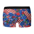 Mens Underwear Men'S Us Printed Panties Breathable Trendy Novelty