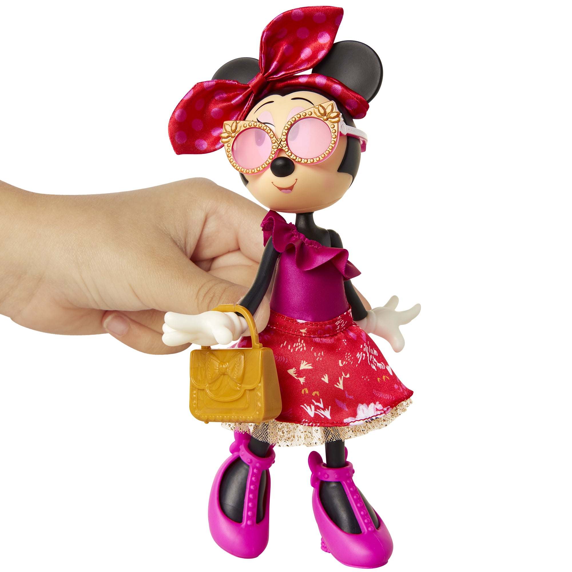 Disney Minnie Mouse Oh so Chic Fashion Doll 9 Inch Tall Poseable 2019 Jakks for sale online 