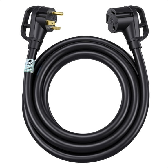 Cable Matters 3 Prong 30 AMP RV Extension Cord 15 ft (30 AMP RV Power Cord 30 AMP Extension Cord) - 15 Feet (NEMA TT-30P to TT-30R)