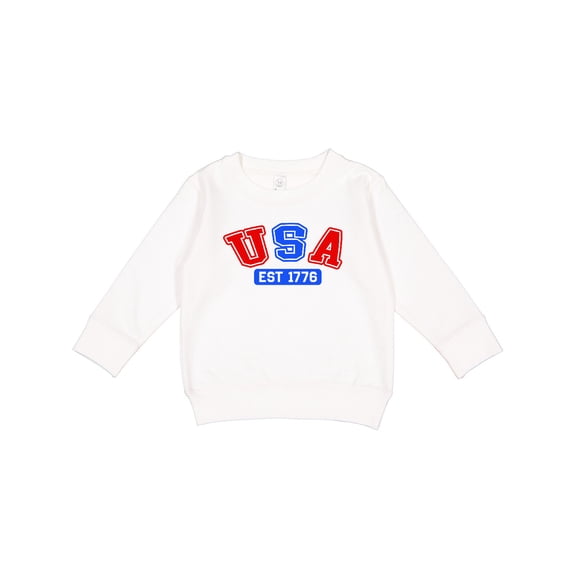 Inktastic USA Est 1776 Toddler Sweatshirt