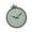 Black, variant on Weather Resistant NonTicking Wall Clock for Farmhouses Garage Outdoor Clock