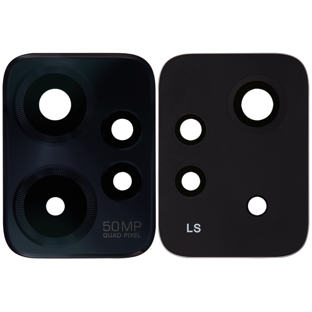 Replacement Back Camera Lens (Glass Only) With Adhesive Compatible For Motorola Moto G Power 5G (XT2311-3 / 23) (Black)