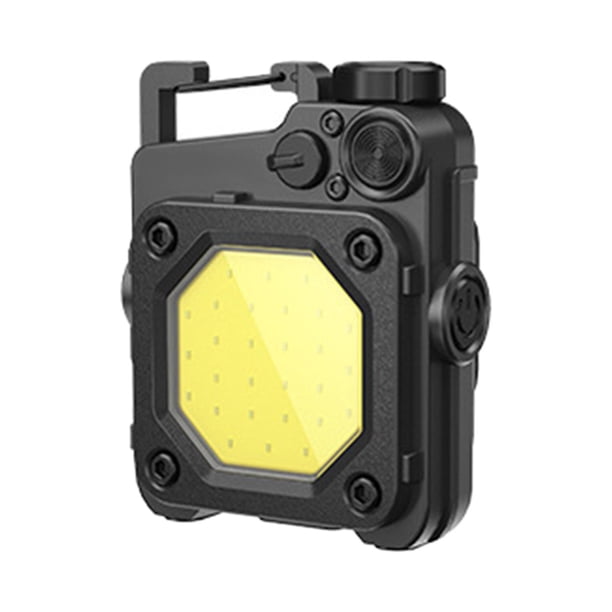 Mini Linterna LED COB Llavero Luces de trabajo 6 modos de Luz ...