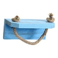 thumbnail image 4 of CoudarTitie Toilet Paper Holder with Shelf Desktop with Storage Shelf Toilet Roll Holder Blue, 4 of 9