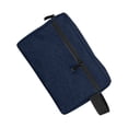 thumbnail image 2 of Matsuzay Bolsa de aseo de viaje Estuche de capacidad Bolsas de maquillaje cosmético Organizador impermeable Bolsa de de belleza Bolso a prueba Almacenamiento y organización del hogar Azul oscuro, 2 of 6