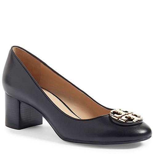 New Tory Burch Women's Janey 85 mm Pump Calf Leather Perfect Black (US: 7)  