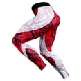 thumbnail image 3 of Pantalons de Sport pour Hommes Imprimé Bodycon Extensible Évacuant l'Humidité pour Course Gym Basketball, 3 of 7