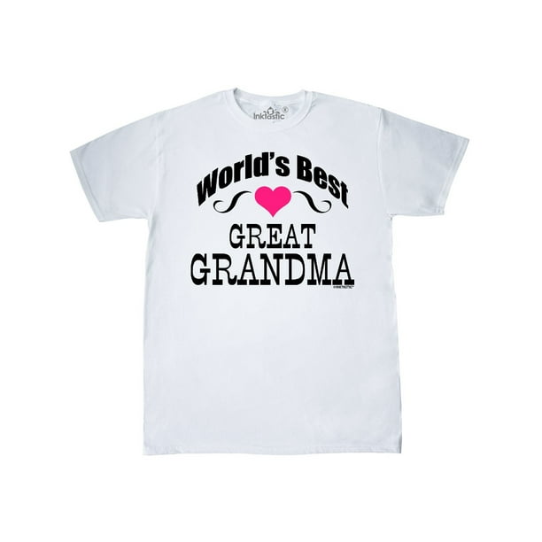 INKtastic World's Best Great Grandma TShirt