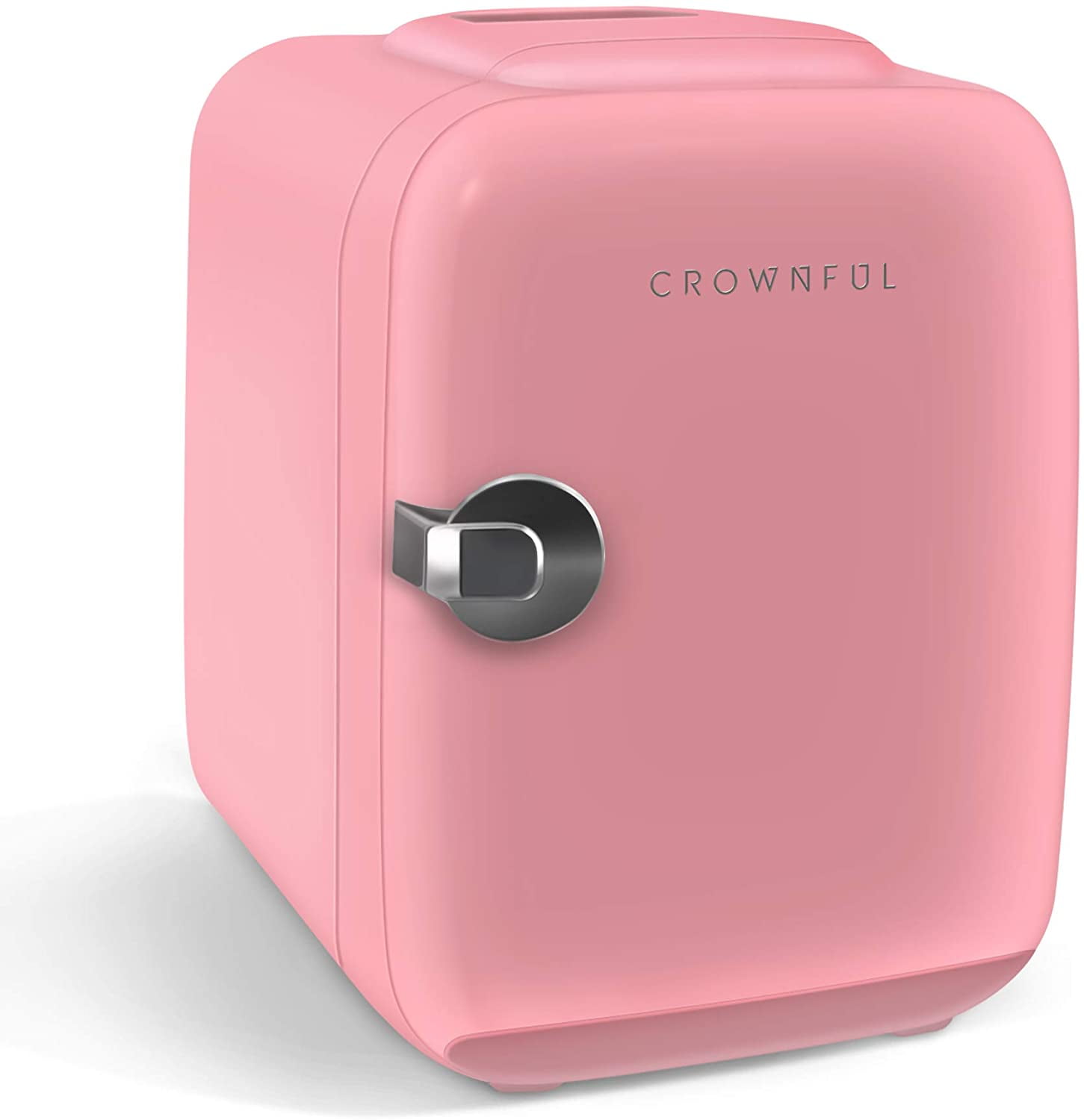 CROWNFUL Mini Fridge, 4 Liter/6 Can Portable Cooler and