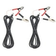 thumbnail image 2 of FLAMEEN Crocodile Clip Fil, Connecteur d'Alimentation LED, Prise d'Alimentation 2pcs DC Mâle à Crocodile Clip Fil 3 Mètres 12V/24V pour Connecteur d'Alimentation LED, 2 of 8