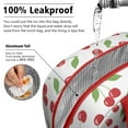 thumbnail image 5 of Lunch Bag Lunch Box for Women Reusable Insulated Lunch Bags,Water-Resistant Cherry Pattern Cooler Lunch Tote Bag, Large Capacity for Work Travel Picnic, 5 of 6