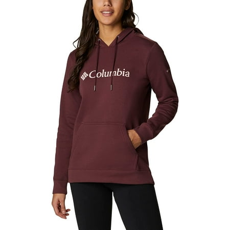 Columbia Womens Logo Hoodie Malbec X-Small