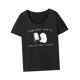thumbnail image 4 of Camiseta con estampado de letras para mujer, camiseta con cuello redondo, camiseta informal de manga corta para primavera, camisetas para mujer para p L, 4 of 8